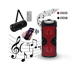 Ασύρματο ηχείο Bluetooth με τηλεχειριστήριο - DD15/16